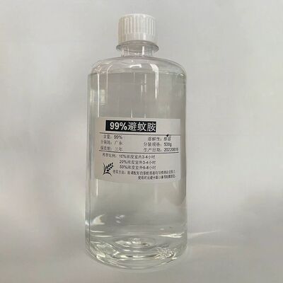 سعر جيد CAS 134-62-3 N،N-Diethyl-m-toluamides DEET طارد الحشرات للبعوض البراغيث والذبابات الانترنت